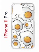 Чехол-накладка Apple iPhone 11 Pro (580658) Kruche PRINT Глазунья