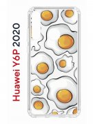 Чехол-накладка Huawei Y6p 2020 (588946) Kruche PRINT Глазунья