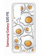 Чехол-накладка Samsung Galaxy S20 FE (593958) Kruche PRINT Глазунья