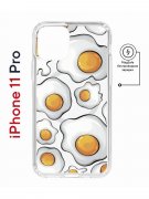 Чехол-накладка Apple iPhone 11 Pro (598891) Kruche PRINT Глазунья