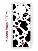 Чехол-накладка Xiaomi Poco F2 Pro (593962) Kruche PRINT Корова