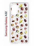 Чехол-накладка Samsung Galaxy A32 (598888) Kruche PRINT Cake