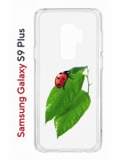 Чехол-накладка Samsung Galaxy S9 Plus Kruche Print Ladybug