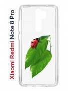 Чехол-накладка Xiaomi Redmi Note 8 Pro (585138) Kruche PRINT Ledybug
