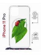 Чехол-накладка Apple iPhone 11 Pro (598923) Kruche PRINT Ledybug