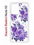 Чехол-накладка Xiaomi Redmi Note 10/Redmi Note 10S Kruche Print Roses