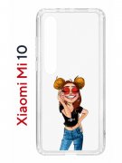 Чехол-накладка Xiaomi Mi 10 (593959) Kruche PRINT Smiling