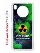 Чехол-накладка Huawei Nova 8i (610636) Kruche PRINT Toxic