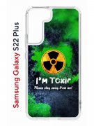 Чехол-накладка Samsung Galaxy S22 Plus (610634) Kruche PRINT Toxic