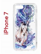 Чехол-накладка iPhone 7/8/SE (2020) Kruche Print Грация