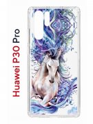 Чехол-накладка Huawei P30 Pro Kruche Print Грация