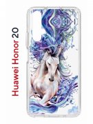 Чехол-накладка Huawei Honor 20/Nova 5T Kruche Print Грация