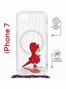 Чехол-накладка Apple iPhone 7 (598922) Kruche PRINT Девочка с зонтом