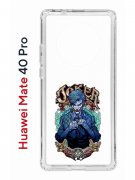 Чехол-накладка Huawei Mate 40 Pro (593961) Kruche PRINT Джокер