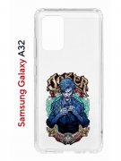Чехол-накладка Samsung Galaxy A32 (598888) Kruche PRINT Джокер
