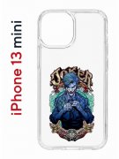 Чехол-накладка Apple iPhone 13 mini (606541) Kruche PRINT Джокер
