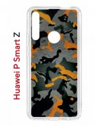 Чехол-накладка Huawei P Smart Z/Y9 Prime 2019/Honor 9X Kruche Print Камуфляж