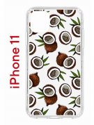 Чехол-накладка iPhone 11 Kruche Print Кокосы