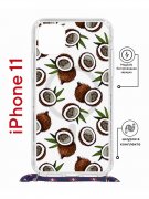 Чехол-накладка Apple iPhone 11 (598920) Kruche PRINT Кокосы