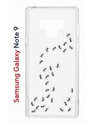 Чехол-накладка Samsung Galaxy Note 9 Kruche Print Муравьи