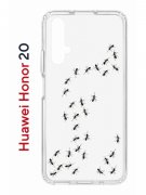 Чехол-накладка Huawei Honor 20/Nova 5T Kruche Print Муравьи