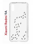 Чехол-накладка Xiaomi Redmi 9A Kruche Print Муравьи