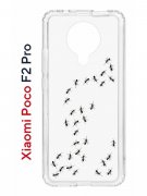 Чехол-накладка Xiaomi Poco F2 Pro (593962) Kruche PRINT Муравьи