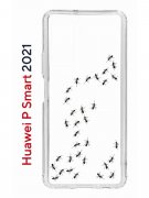 Чехол-накладка Huawei P Smart 2021 (594564) Kruche PRINT Муравьи