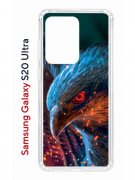 Чехол-накладка Samsung Galaxy S20 Ultra Kruche Print Орел