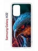 Чехол-накладка Samsung Galaxy A32 Kruche Print Орел