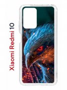 Чехол-накладка Xiaomi Redmi 10/10 Prime Kruche Print Орел