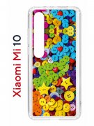 Чехол-накладка Xiaomi Mi 10/Mi 10 Pro Kruche Print Пуговки