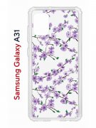 Чехол-накладка Samsung Galaxy A31 Kruche Print Сакура