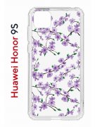 Чехол-накладка Huawei Honor 9S/Y5p 2020 Kruche Print Сакура