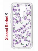 Чехол-накладка Xiaomi Redmi 9 Kruche Print Сакура