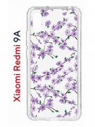 Чехол-накладка Xiaomi Redmi 9A Kruche Print Сакура