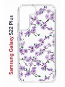 Чехол-накладка Samsung Galaxy S22 Plus Kruche Print Сакура