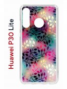 Чехол-накладка Huawei P30 Lite/Honor 20S/Honor 20 Lite/Nova 4e Kruche Print Цветные листья