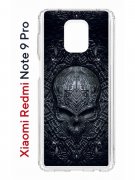 Чехол-накладка Xiaomi Redmi Note 9 Pro/Note 9S/Note 9 Pro Max Kruche Print Череп техно