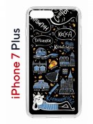 Чехол-накладка Apple iPhone 7 Plus (580664) Kruche PRINT Кот Калининград 