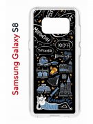 Чехол-накладка Samsung Galaxy S8 (583853) Kruche PRINT Кот Калининград 
