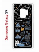 Чехол-накладка Samsung Galaxy S9  (580669) Kruche PRINT Кот Калининград 