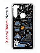 Чехол-накладка Xiaomi Redmi Note 8  (580659) Kruche PRINT Кот Калининград 