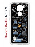 Чехол-накладка Xiaomi Redmi Note 9  (588931) Kruche PRINT Кот Калининград 