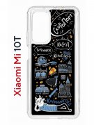 Чехол-накладка Xiaomi Mi 10T (593946) Kruche PRINT Кот Калининград 