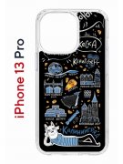 Чехол-накладка Apple iPhone 13 Pro (606543) Kruche PRINT Кот Калининград 