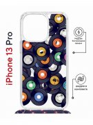 Чехол-накладка Apple iPhone 13 Pro (610630) Kruche PRINT Виниловые пластинки