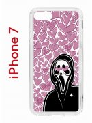 Чехол-накладка Apple iPhone 7 (580667) Kruche PRINT Любовь и Крик