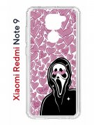 Чехол-накладка Xiaomi Redmi Note 9  (588931) Kruche PRINT Любовь и Крик