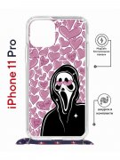 Чехол-накладка Apple iPhone 11 Pro (598923) Kruche PRINT Любовь и Крик